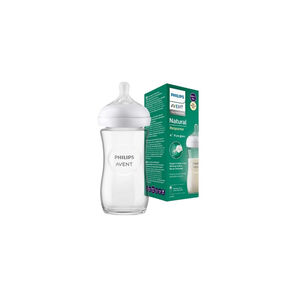 Biberão de Vidro Philips Avent Natural Response 240ml