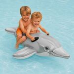 Boia Inflável Golfinho INTEX Infantil 201x76cm com Alças