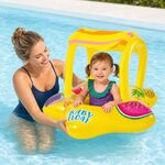 Bóia Insuflável INTEX com Capa para Bebés 81x79cm