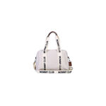 Bolsa Mommy Club Signature Teddy Canvas Childhome Branco