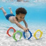 Brinquedos Subaquáticos INTEX Fish Rings 4 Argolas