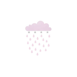 Cabide de Parede Pink Tresxics – Organização e Decoração