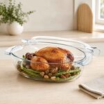 Caçarola Oval Pyrex Classic 5,8L em Vidro