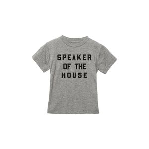 Camiseta De Estampa Speaker Of The House Love Bubby