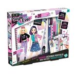 Canal Toys Fashion Designer Portfolio Kit de Design de Moda