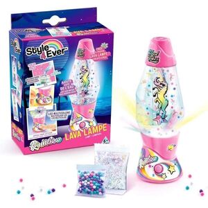 Canal Toys Mini Lava Lamp DIY com Luz LED Multicolor