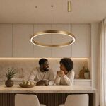 Candeeiro Braytron LED LINA Dourado
