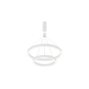 Candeeiro Pendente LED Lina 65W Branco