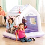 Casa Infantil Frozen INTEX Insuflável 137x109x122cm