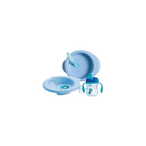 Chicco Conjunto de Refeição 6m+ Menino