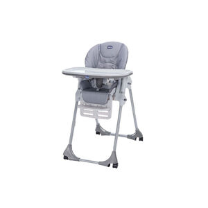 Chicco Polly Easy Nature Grey Cadeira Alta 6-36 Meses até 15kg