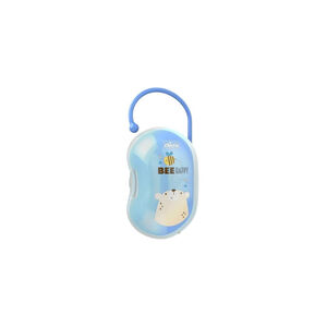 CHICCO Porta Chupetas Azul