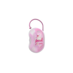 CHICCO Porta Chupetas Rosa