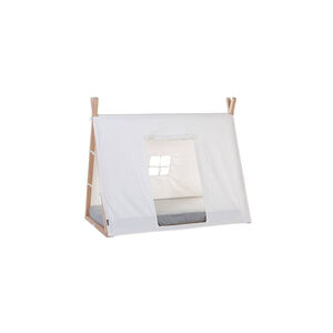 CHILDHOME Capa para Cama Tipi 70x140 cm Branca