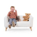 CHILDHOME Sofá Infantil Teddy Offwhite