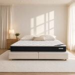 Colchão de Molas SmartFlex White Plus 140x190cm Preto