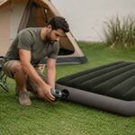Colchão Insuflável INTEX 191x99x25cm com Bomba Portátil