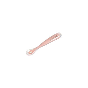 Colher de Silicone 1ª Etapa Rosa Beaba