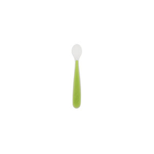 Colher de Silicone Macia Chicco Verde 6m+