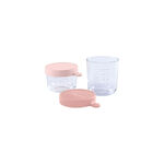 Conjunto de 2 Potes Beaba de Vidro 150ml e 250ml