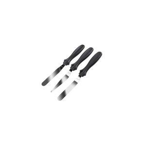 Conjunto de 3 Mini Espátulas Ecoprof em Aço