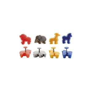 Conjunto de 4 Cortadores de Biscoito IBILI Safari