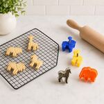 Conjunto de 4 Cortadores de Biscoito IBILI Safari