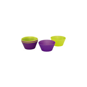 Conjunto de 6 Formas de Silicone para Muffins Ibili
