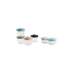 Conjunto de 6 Potes para Armazenamento Beaba