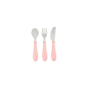 Conjunto de Alimentação BEABA em Aço Inoxidável – 3 Peças