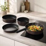 Conjunto de Frigideiras Tefal com Pega Removível 4 Peças