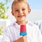 Conjunto de Moldes para Gelados Ibili em Plástico