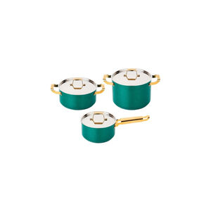 Conjunto de Panelas Silampos Heritage 6 Peças Verde