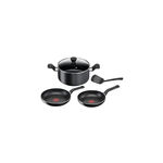 Conjunto de Panelas Tefal 5 Peças com Revestimento em Titânio