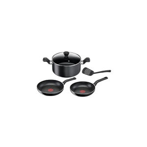 Conjunto de Panelas Tefal 5 Peças com Revestimento em Titânio