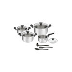 Conjunto de Panelas Tefal Primary Indução Inox 11 Peças