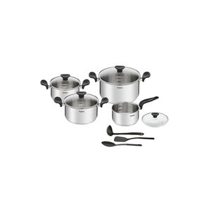 Conjunto de Panelas Tefal Primary Indução Inox 11 Peças