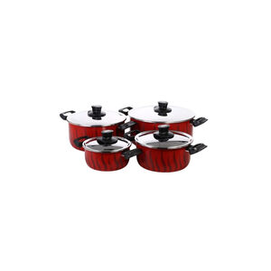 Conjunto de Panelas Tefal Tempo Flame 8 Peças