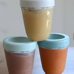 Conjunto de Porções em Silicone Selva Beaba