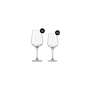 Conjunto de Taças de Vinho Zwiesel 8 Peças em Cristal