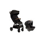 Conjunto Nuna TRVL Caviar  PIPA urbn  Sistema de Viagem Premium