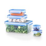 Conjunto Tefal Masterseal Fresh Box 5 Recipientes