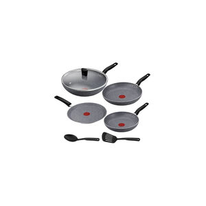 Conjunto Tefal Natura 7 Peças de Panelas Antiaderentes