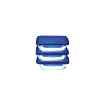 Cook Go Conjunto de 3 Recipientes de Vidro Pyrex  0,8L