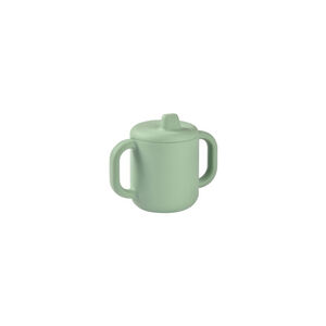 Copo de Aprendizagem em Silicone Béaba Verde Sálvia