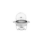 Cuba Redonda em Inox 4,3L com Suporte para Tampa