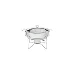 Cuba Redonda Tramontina em Inox 4,3L com Fogareiro