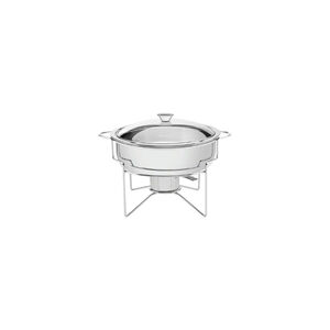 Cuba Redonda Tramontina em Inox 4,3L com Fogareiro