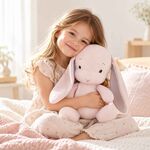Effiki Bunny Rosa Coelho de Peluche
