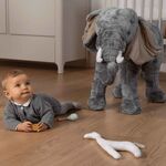 Elefante de Pelúcia Childhome – Um Companheiro Gigante